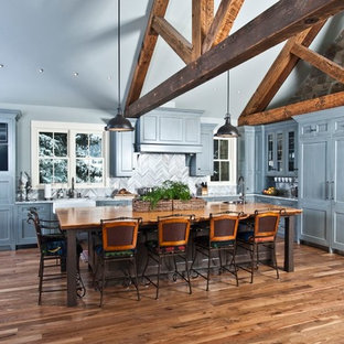 75 Most Popular Rustic  Blue  Kitchen  Design Ideas  for 2019 