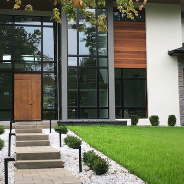 Modern curb appeal Landscapes