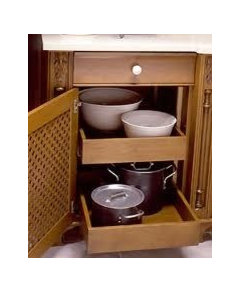 Wooden Roll-Out Drawers