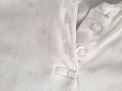 Cum stain on shirt