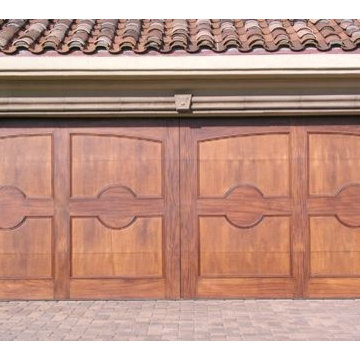 Wood Contemporary Garage Doors