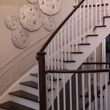 Old English Ln. Staircase Refinishing