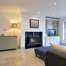 living room fireplace