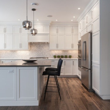 Organik Charisma Hardwood Flooring - Kitchen