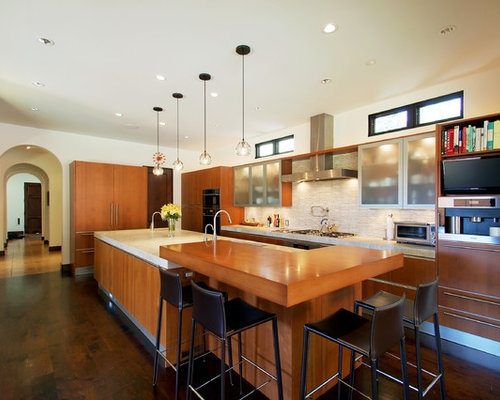 Mediterranean Coffee Bar Home Design, Photos & Decor Ideas