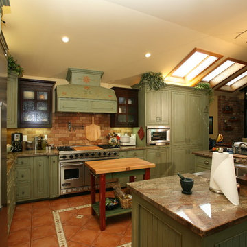 Country Green Kitchen