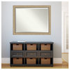Astor Champagne Beveled Wall Mirror - 45 x 35 in.