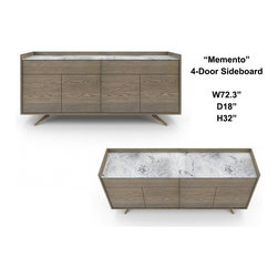 Huppe Memento 4-Door Sideboard / Buffet - Buffets And Sideboards
