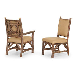 La Lune Collection - Rustic Side Chair #1288, Rustic Arm Chair #1290 by La Lune Collection - Dining Chairs
