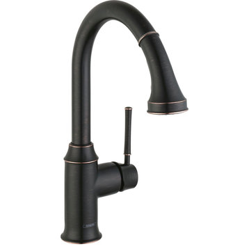 Hansgrohe 04215 Talis C 1.75 GPM Pull Down Kitchen Faucet HighArc - Rubbed