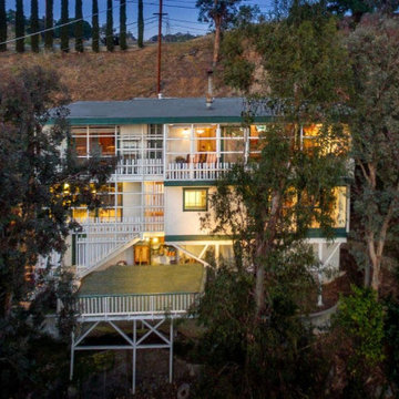 Before - The Original House Seen from Across the Canyon