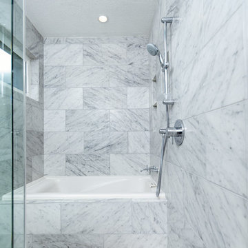 Custom Calacatta Bathroom Remodel