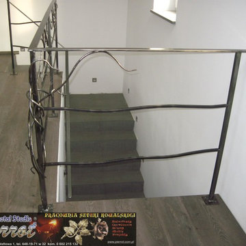 Wrought iron railing - balustrada kuta - 11