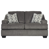 Emma Mason Signature Lamont Loveseat, Gunmetal ASH1698