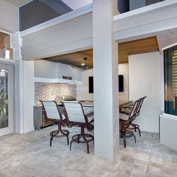 Bonita Bay, FL Outdoor Kitchen and Living Space Remodel