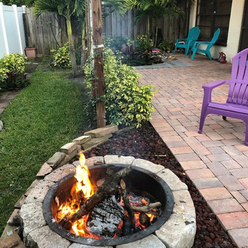 outdoor fire pit