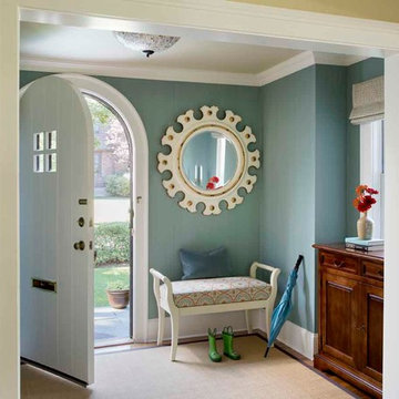 Lightened-Up Newton Tudor: Foyer