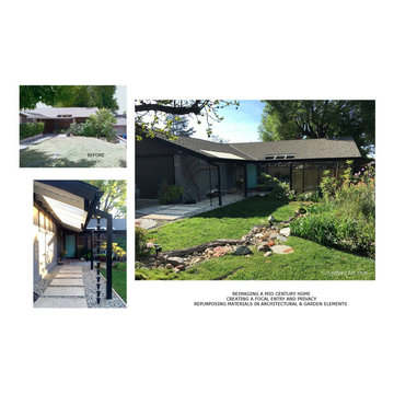 Altadena Front Yard Beore & After
