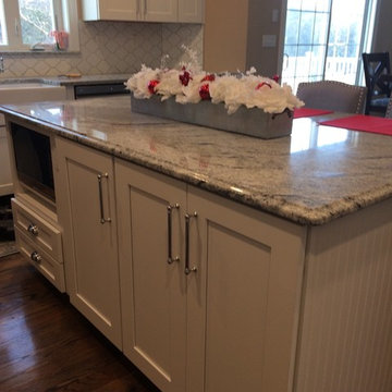Waypoint Painted Linen Cabinets