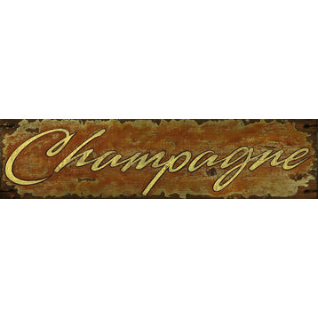 Champagne Sign