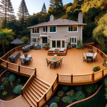 Premium 700 sq Deck in Castro Valley