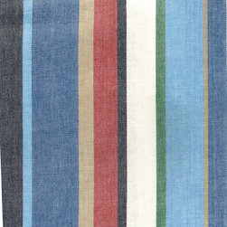 ROTH & TOMPKINS TEXTILES - Colgate Fabric, Americana, 54''x36'' - Upholstery Fabric