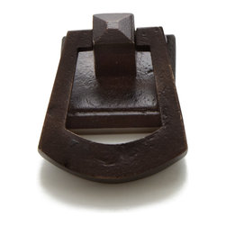 SOLID BRONZE DROP BALE PULL - Cabinet And Drawer Knobs