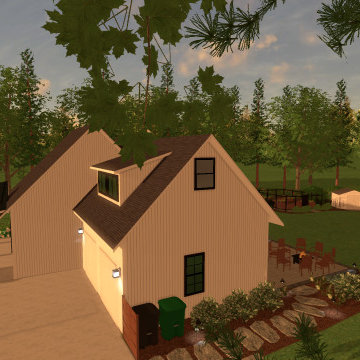 Modern Farmhouse Landscape Design