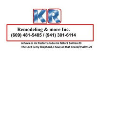 KR. remodeling services & more Inc.
