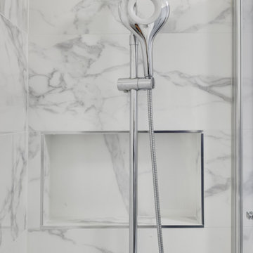 Salle de bain Marbre Blanc
