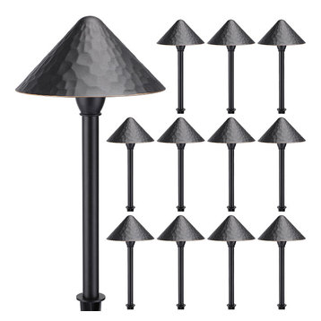 LEONLITE 12V 12-Pack LED 3W Landscape Lights, 3000K Warm White