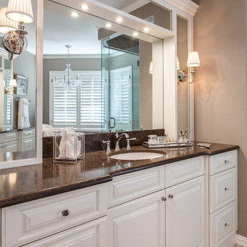 Greenwood Village Master Bath with Freestanding Soaking Tub