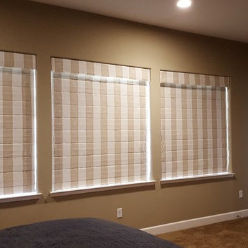 Flat Roman Shades
