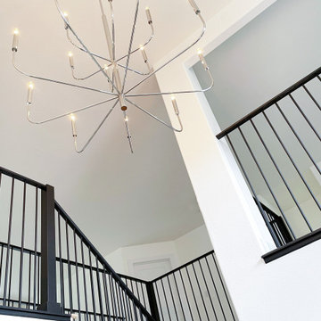 Butler Living & Foyer | Arvada, CO | Classic Modern Remodel
