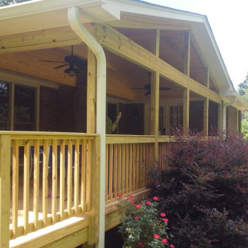 Hoover AL Deck to Covered Porch Upgrade and More!