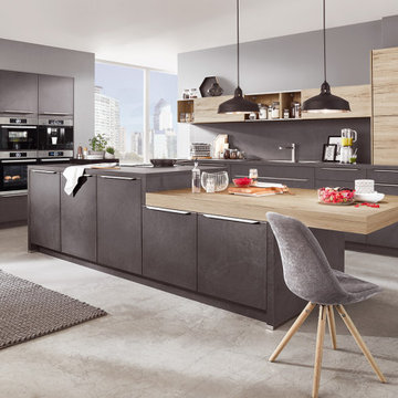 Modern transitional cabinet design: Slate Grey