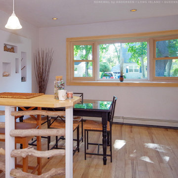 New Bay Window in Beach Style Home - Renewal by Andersen Long Island