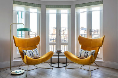 Photo of a contemporary living room in Other.