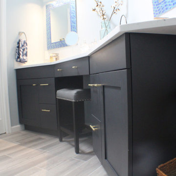 Belle Mead Master Bath Reno, Addition of en-suite bath