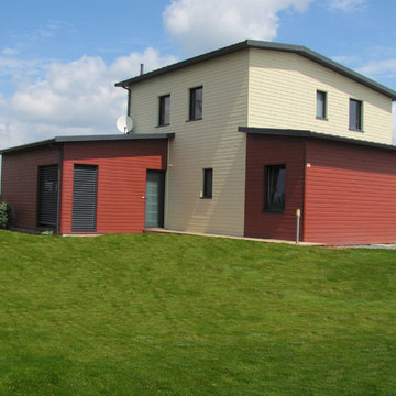 Maison à ossature bois - 117 m² - Chantonnay (Vendée, 85)