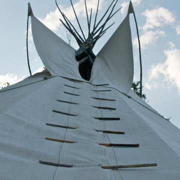 Teepee Glamping to benefit the Hockaday Museum of Art