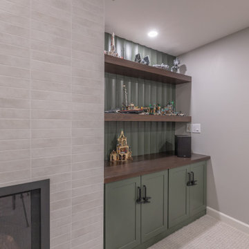 Family-Friendly Basement Remodel with Custom Features