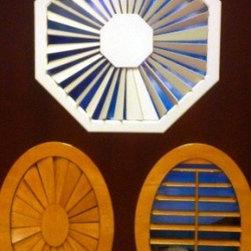 Arched and Odd Shaped Windows - Interior Shutters