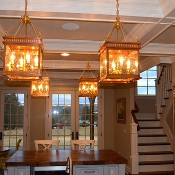 Copper Lanterns, Hanging Island Lights