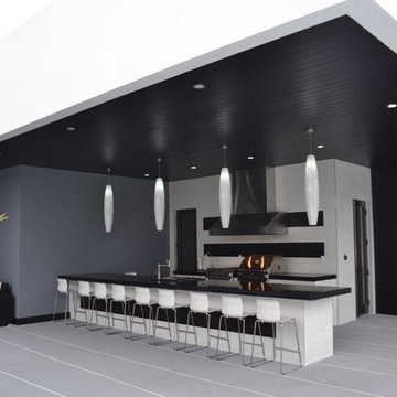 Contemporary Summer kitchen