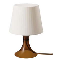 LAMPAN Lampe de table, brun - Desk Lamps