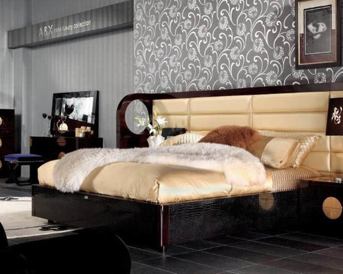 Armani Xavira Houzz Large Minimalist Home Design Photo In New York