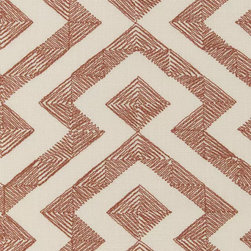 Made To Measure Curtains - John Lewis & Partners Meeko Furnishing Fabric, Rust - Curtains, Blinds & Shutters
