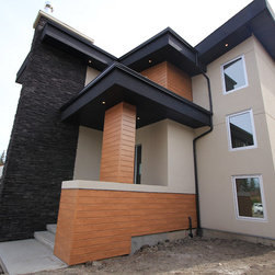 Belgravia Infill Home - Siding And Stone Veneer