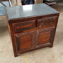 Granite Top Cabinet - Furniture